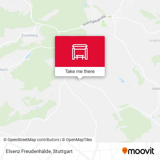 Elsenz Freudenhälde map
