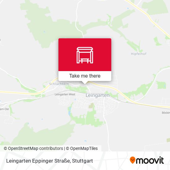 Leingarten Eppinger Straße map