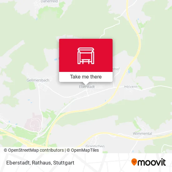 Карта Eberstadt, Rathaus