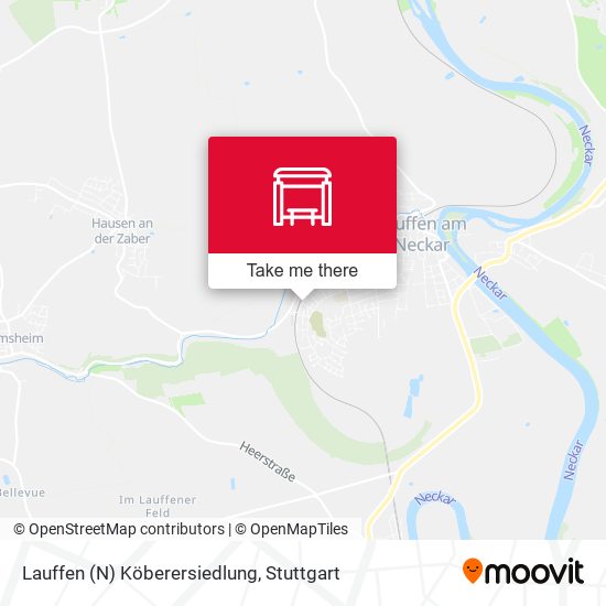 Lauffen (N) Köberersiedlung map