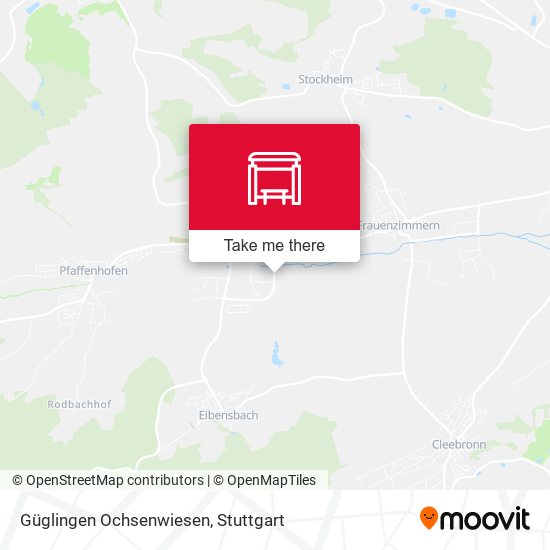 Güglingen Ochsenwiesen map