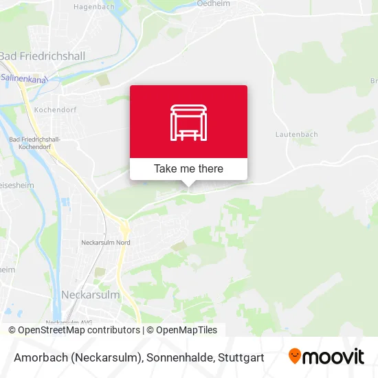 Карта Amorbach (Neckarsulm), Sonnenhalde