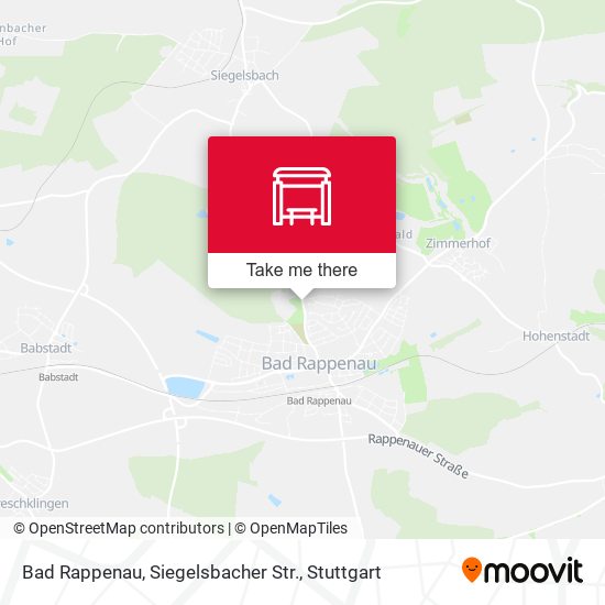 Bad Rappenau, Siegelsbacher Str. map