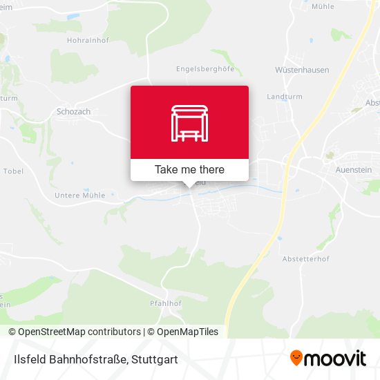Карта Ilsfeld Bahnhofstraße