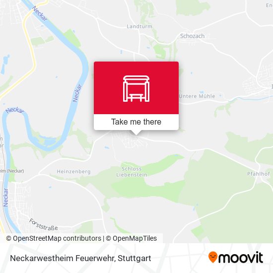Карта Neckarwestheim Feuerwehr