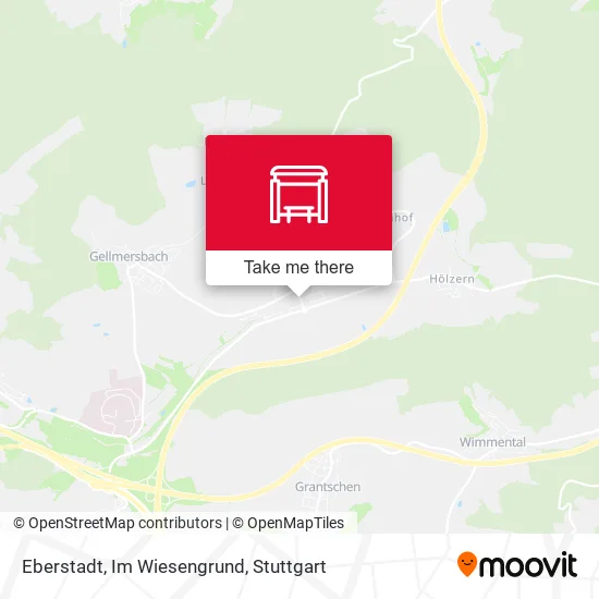 Карта Eberstadt, Im Wiesengrund