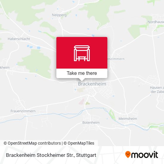 Brackenheim Stockheimer Str. map