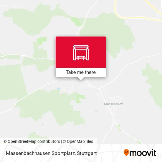 Карта Massenbachhausen Sportplatz