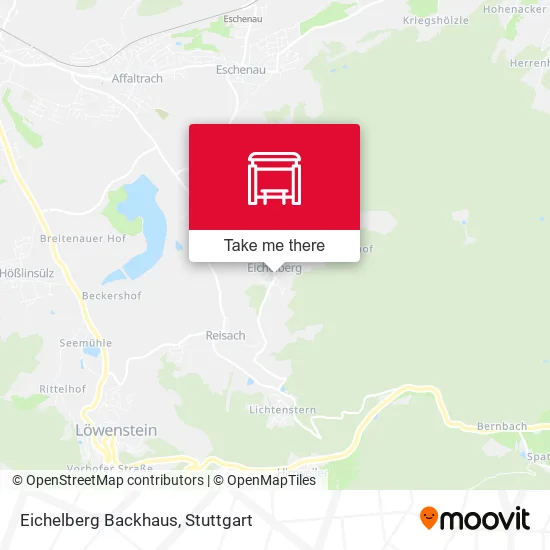 Карта Eichelberg Backhaus