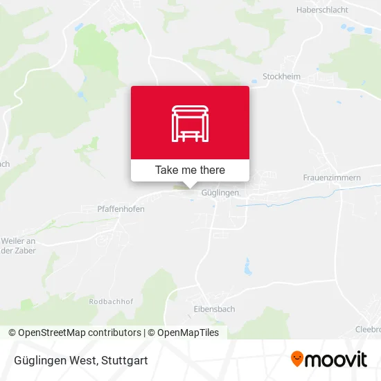 Карта Güglingen West
