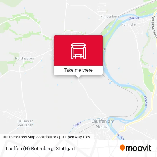 Карта Lauffen (N) Rotenberg