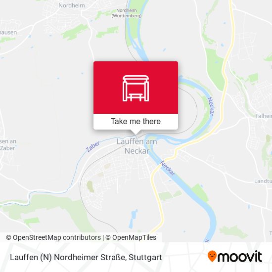 Lauffen (N) Nordheimer Straße map