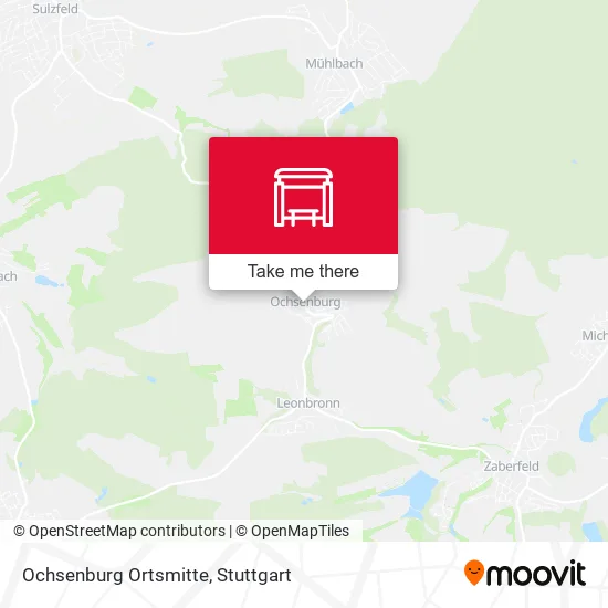 Карта Ochsenburg Ortsmitte