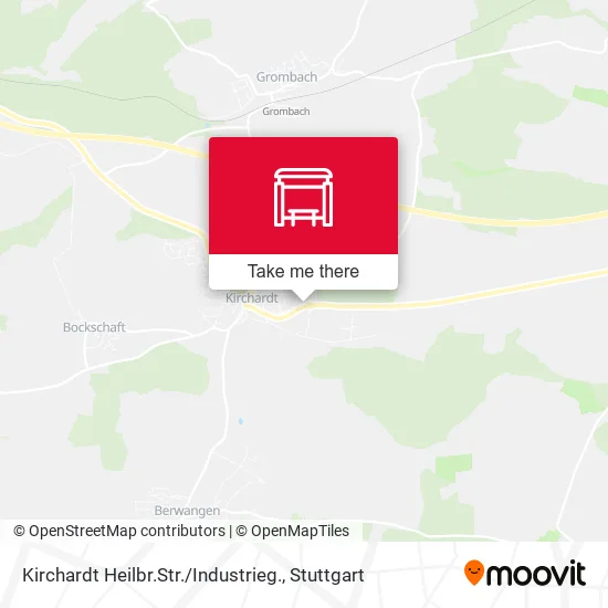 Карта Kirchardt Heilbr.Str. / Industrieg.