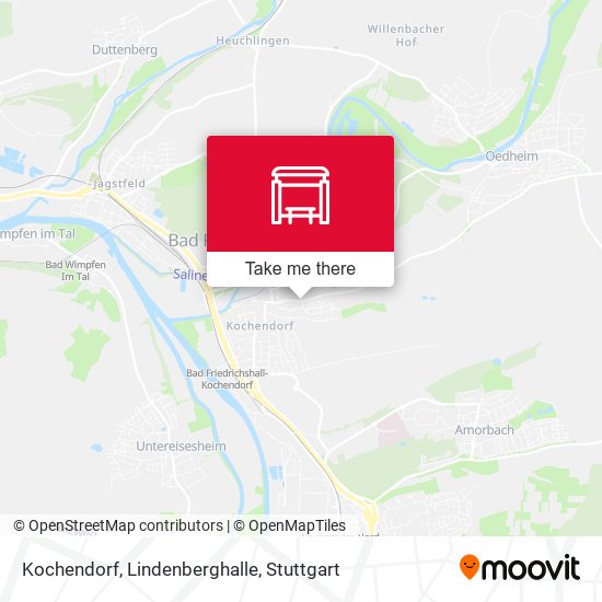 Kochendorf, Lindenberghalle map