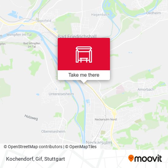 Карта Kochendorf, Gif