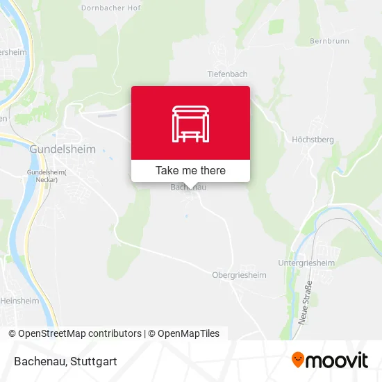 Карта Bachenau