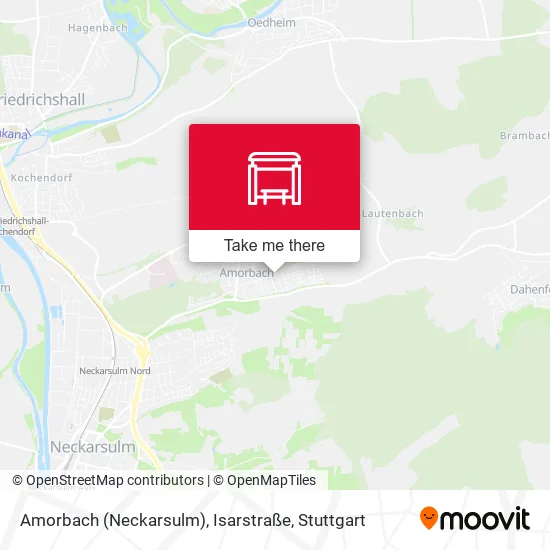 Карта Amorbach (Neckarsulm), Isarstraße