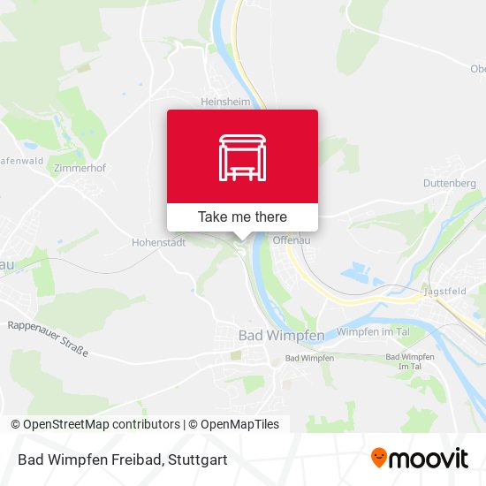 Карта Bad Wimpfen Freibad