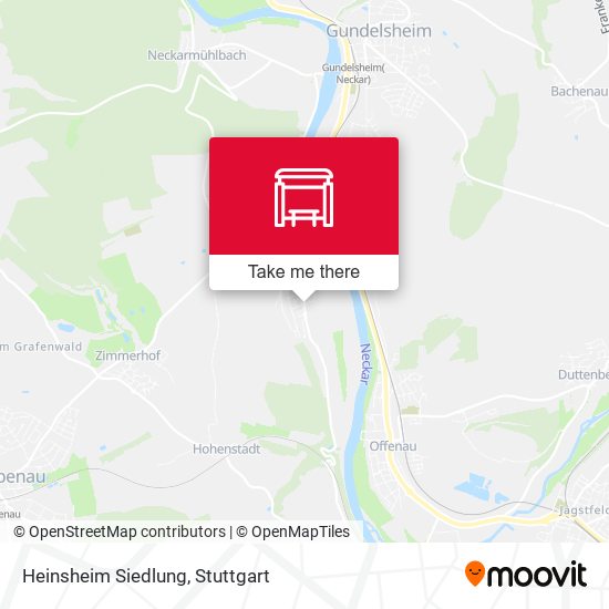 Карта Heinsheim Siedlung