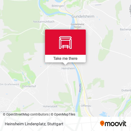 Heinsheim Lindenplatz map