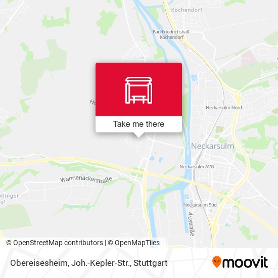 Карта Obereisesheim, Joh.-Kepler-Str.
