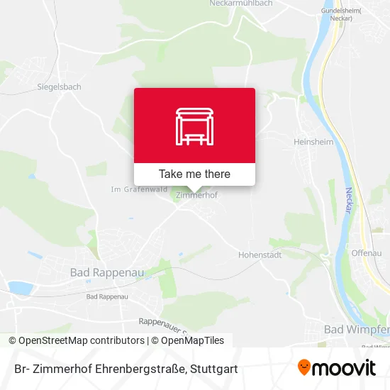 Карта Br- Zimmerhof Ehrenbergstraße