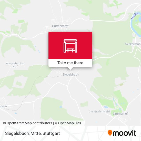 Карта Siegelsbach, Mitte