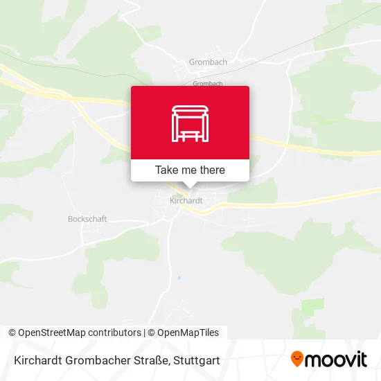 Карта Kirchardt Grombacher Straße