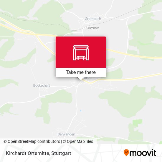Карта Kirchardt Ortsmitte