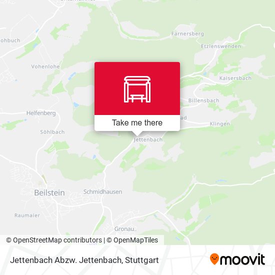 Jettenbach Abzw. Jettenbach map