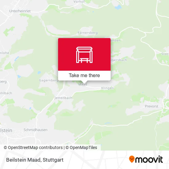 Карта Beilstein Maad