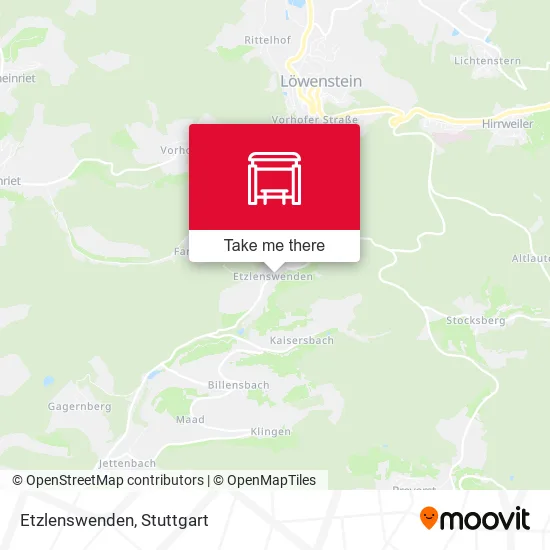Карта Etzlenswenden