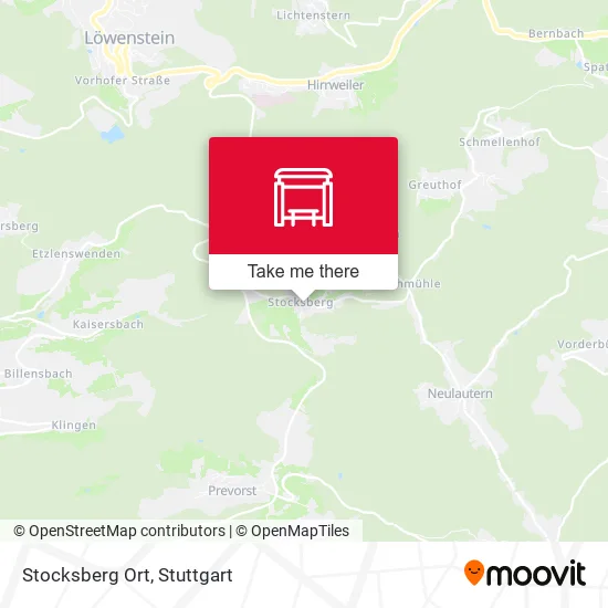 Карта Stocksberg Ort