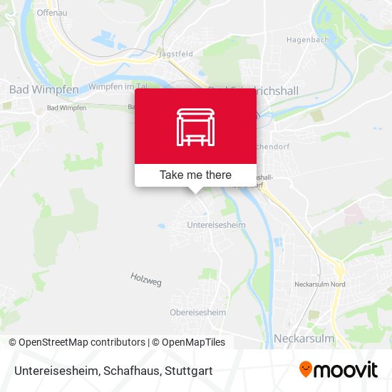 Untereisesheim, Schafhaus map
