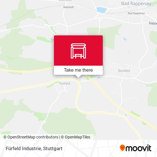 Fürfeld Industrie map