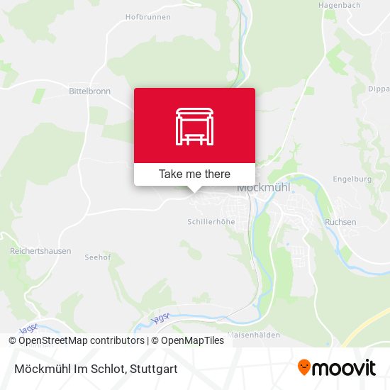 Карта Möckmühl Im Schlot