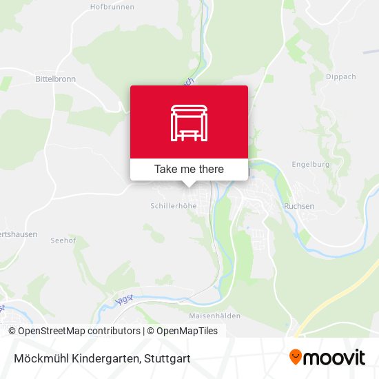 Möckmühl Kindergarten map