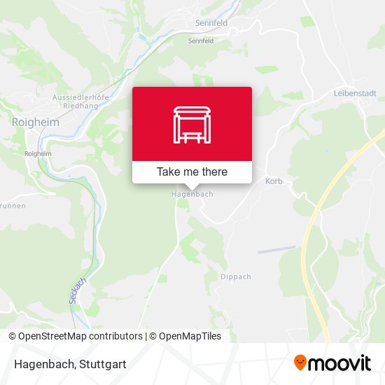 Карта Hagenbach
