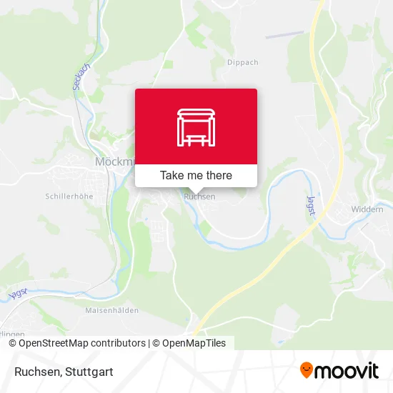 Карта Ruchsen