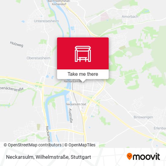 Карта Neckarsulm, Wilhelmstraße