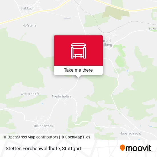 Stetten Forchenwaldhöfe map