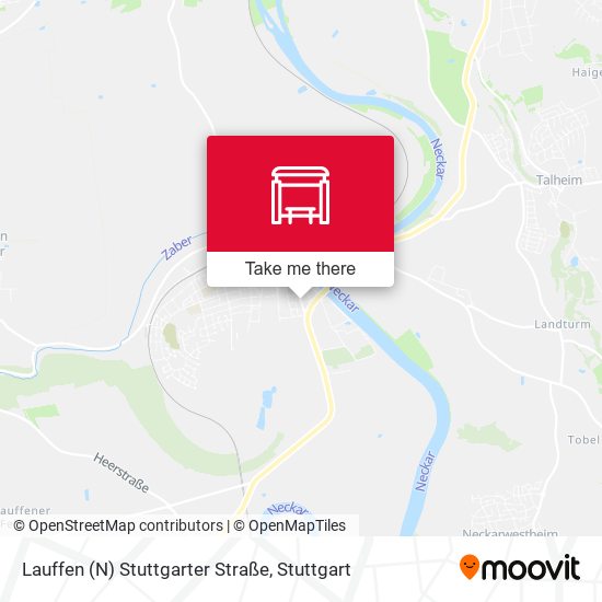 Lauffen (N) Stuttgarter Straße map