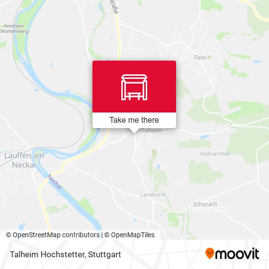 Карта Talheim Hochstetter