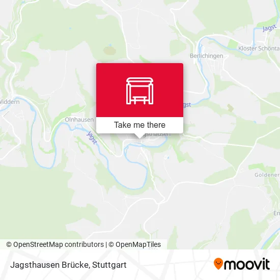 Карта Jagsthausen Brücke