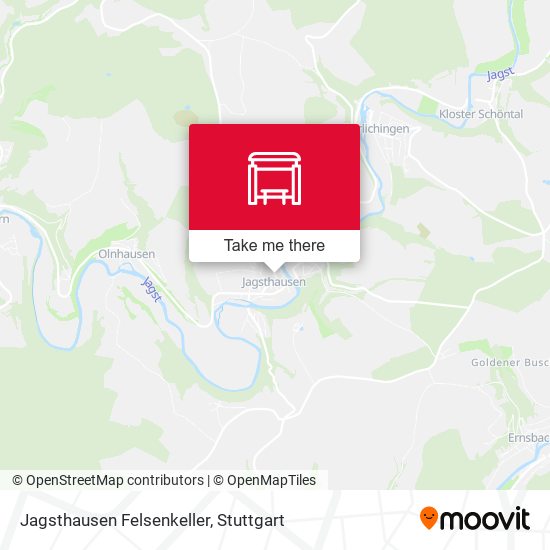 Карта Jagsthausen Felsenkeller