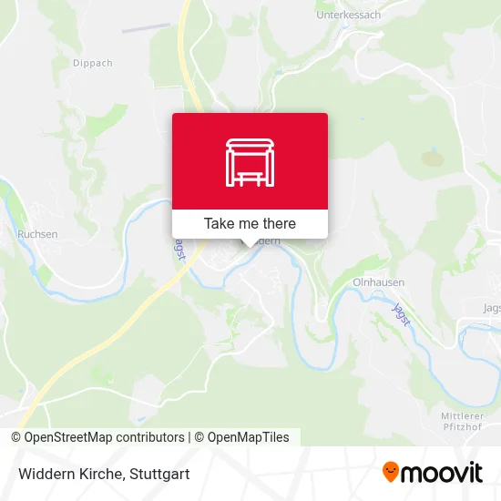 Widdern Kirche map