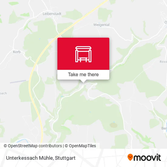 Карта Unterkessach Mühle