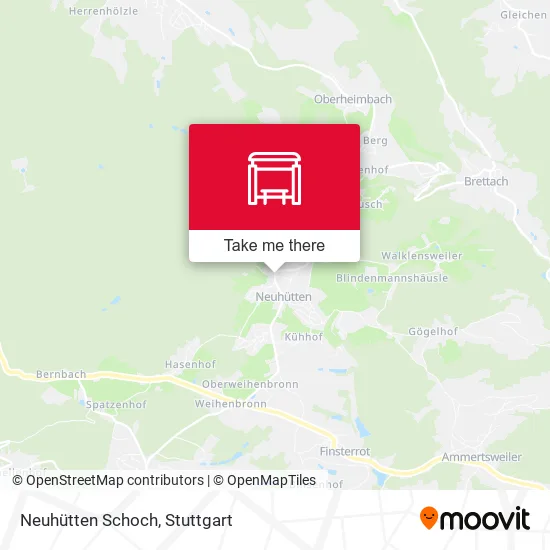 Карта Neuhütten Schoch