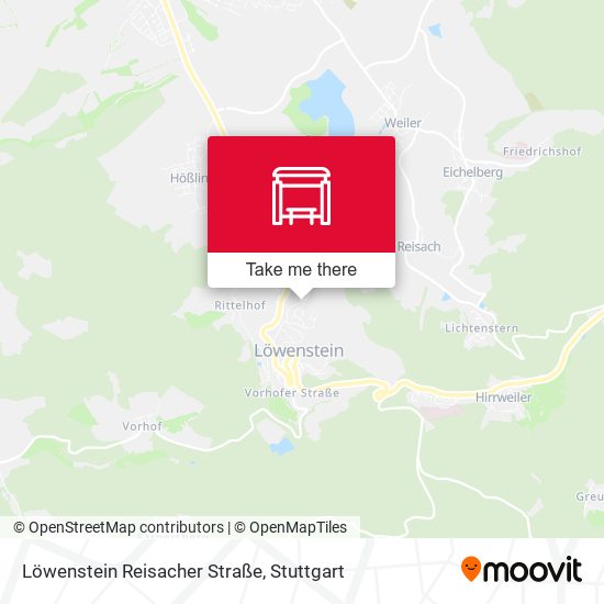 Löwenstein Reisacher Straße map